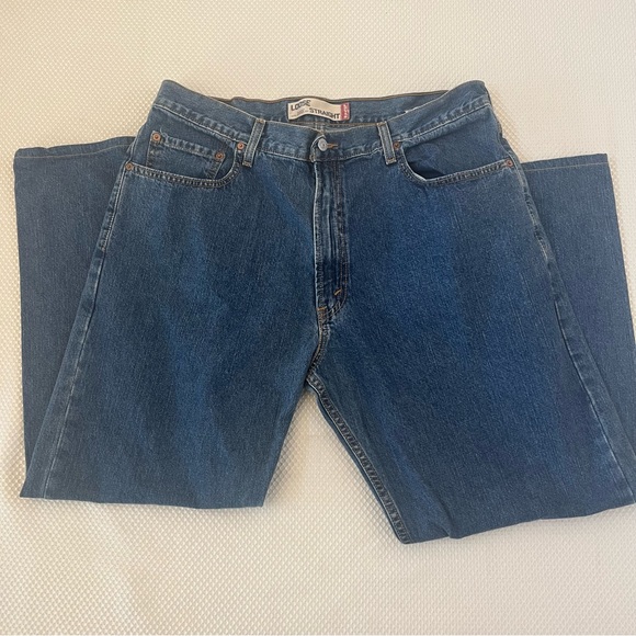 Levi’s Blue Loose Straight Fit 569 Jeans B17/23 - Picture 2 of 13